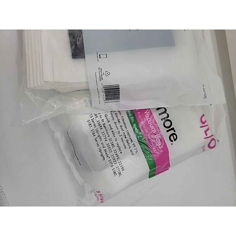 16 OEM Kenmore U L O Upright Vacuum Cleaner Bags Allergen 50105 50688 50690 5068